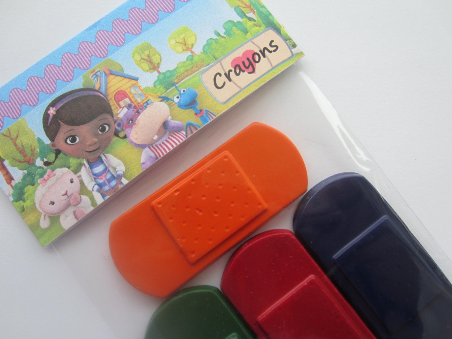 Doc McStuffins Inspired Band-Aid Crayons Il_170x135