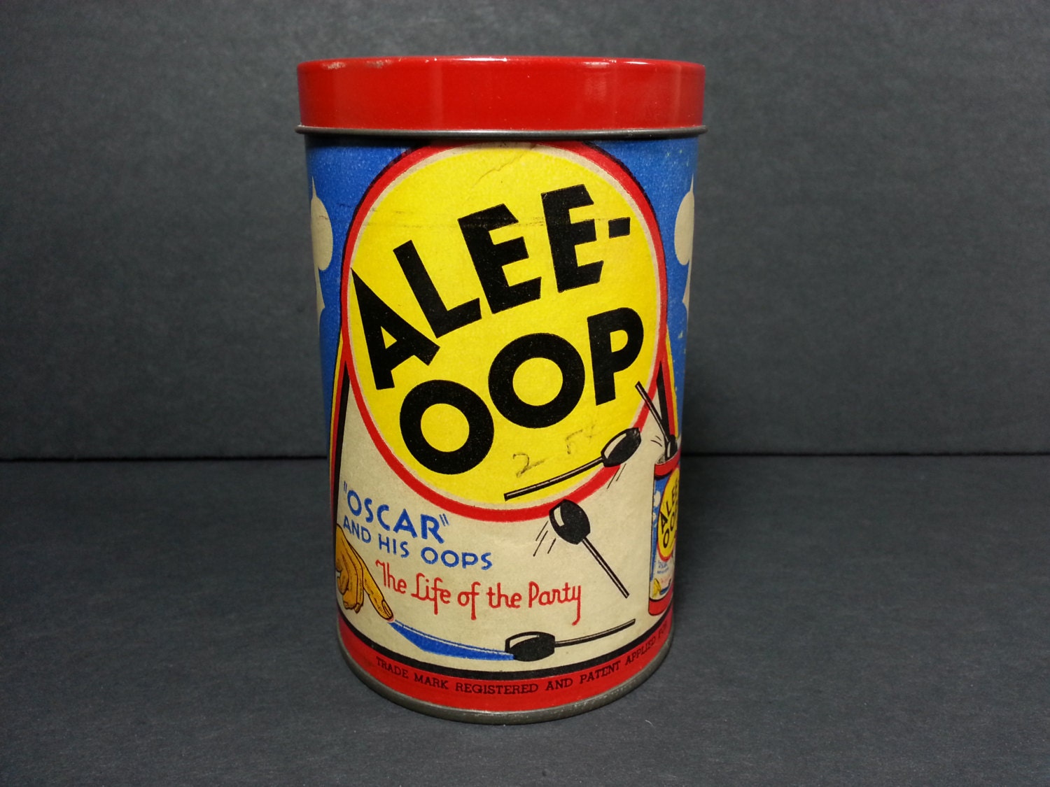 Vintage 1937 ALEE-OOP - Oscar and His Oops - Alee Oop Game - Roy Toy Company
