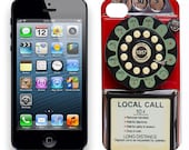 iPhone 5 Case - Interchangeable iPhone 5 case - Pay Phone Red