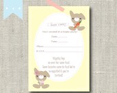 Easter Party Printable Digital Invitation : "Hoppy Bunnies" Il_170x135