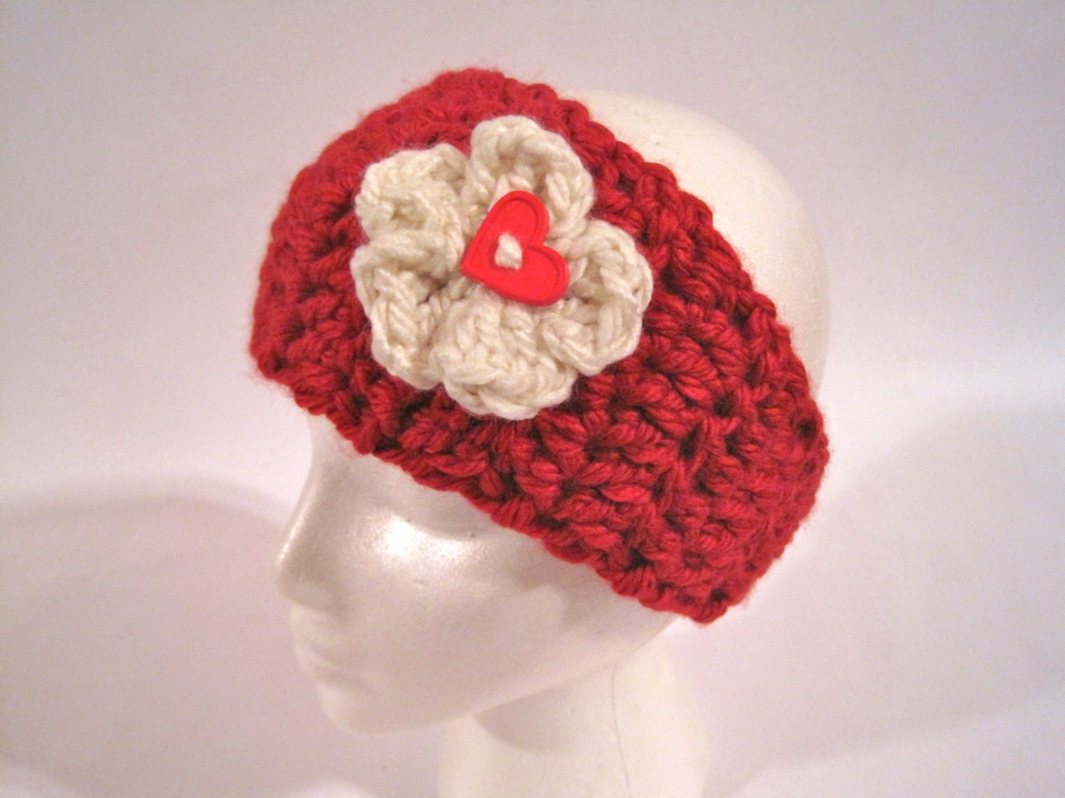 EarWarmer/Headwarmer-Valentine Inspired