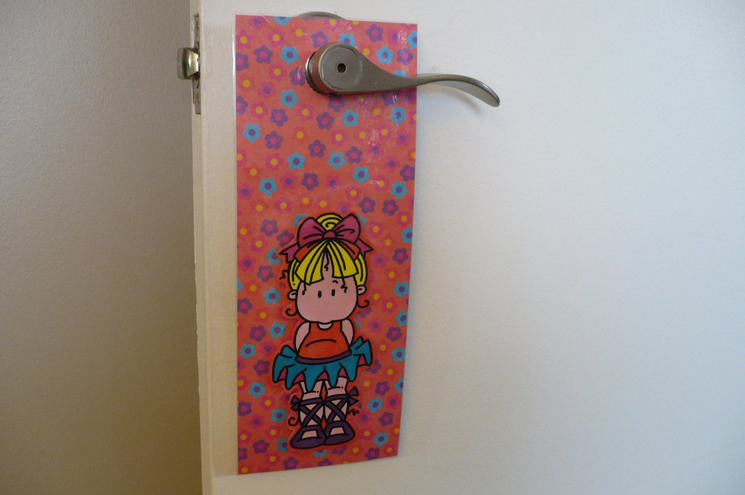 Door hanger - Ballerina
