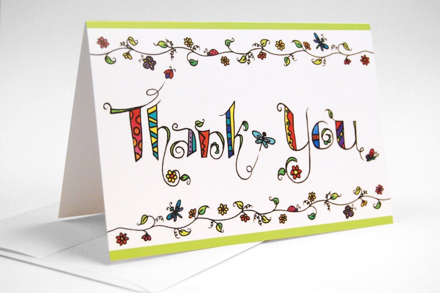Thank You Card - SupportingArtProject