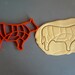 Beef cuts cookie cutter, cuts like the butcher does, 3D printed