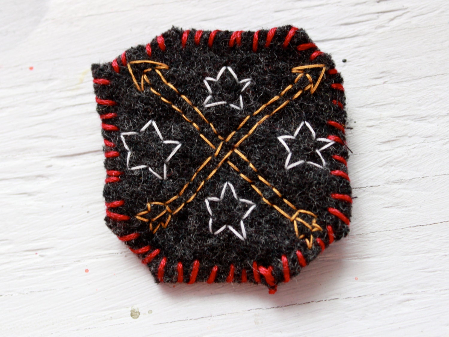 Stars and Arrows Pin