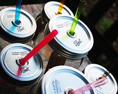 Super Fun Mason Jar Tumbler Lid and Straw ONLY