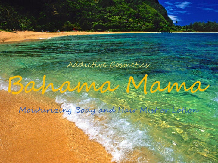 Moisturizing Body and Hair Mist or Lotion in Bahama Mama