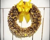 USMC Desert Digital Military Rag Wreath can be personalized with name or saying.