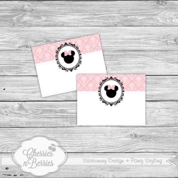 Vintage Minnie Mouse Printable Fancy Labels Il_570xn
