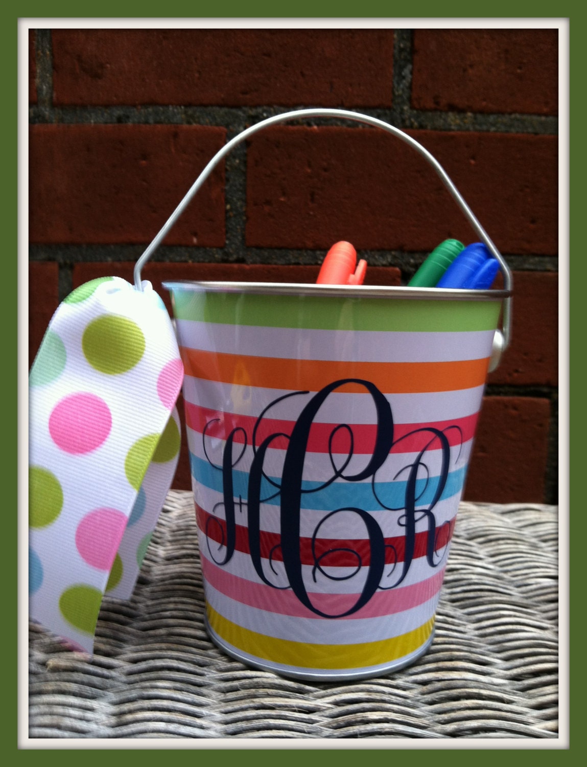 Personalized Pencil Holder, Monogrammed Pencil Holder, Personalized Teacher Gift, Monogrammed Teacher Gift, Pink Gift, Birthday Gift