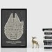 Star Wars Quote Poster - 11 x 17