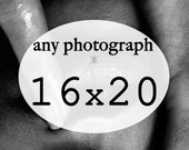 Any Photograph Free Shipping UK - 16x20 inch