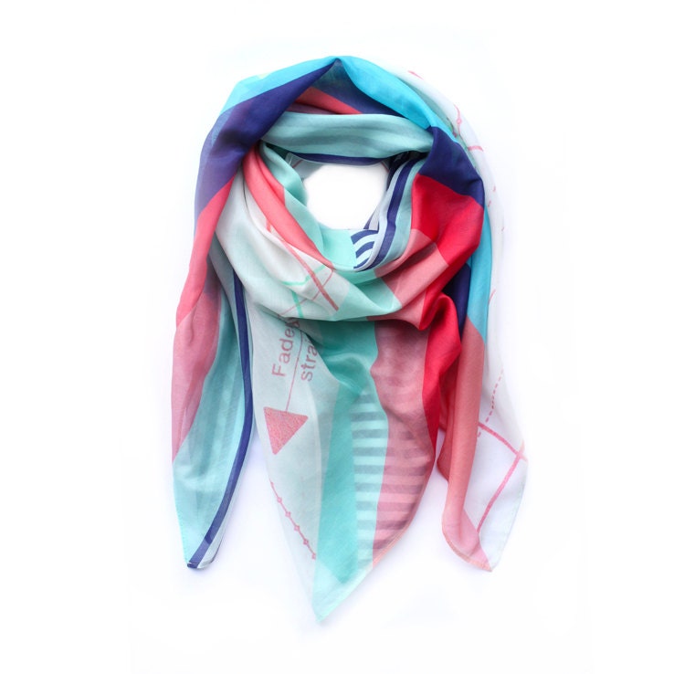 4 Sides Scarf // Pattern