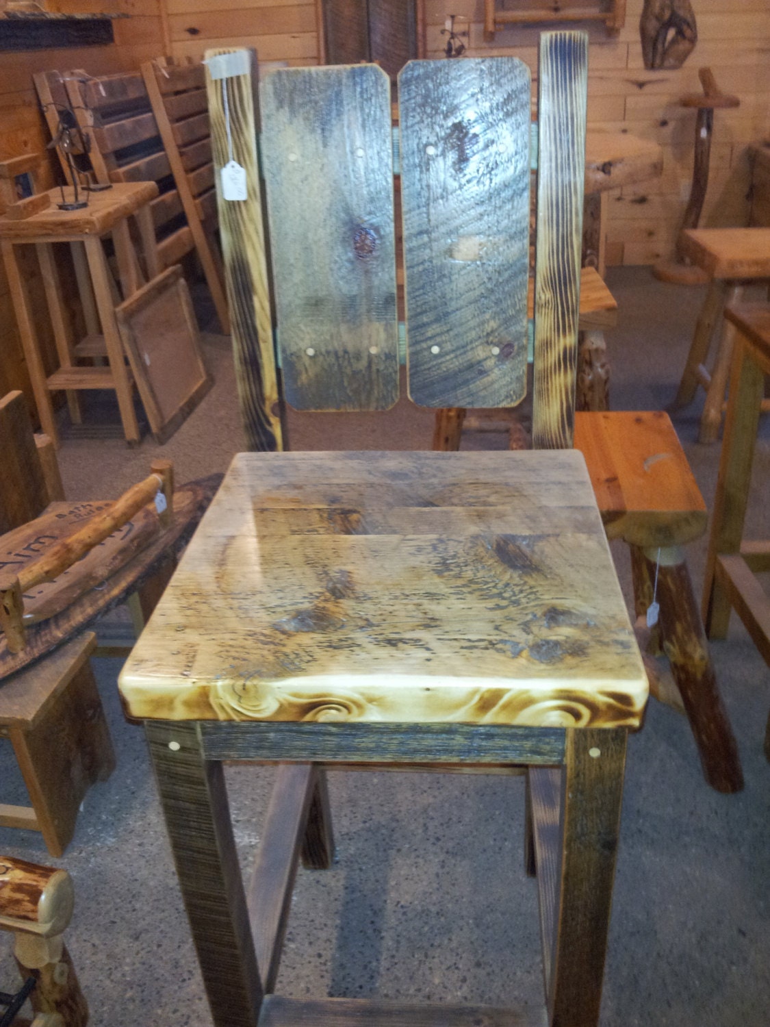 Chairs and Stools,  custom options, swivel, size, shape, finish.  All available.  Free Shipping