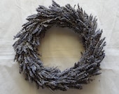 Lavender Round Wreath 9.8" (25CM)