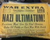 SALE Los Angeles Examiner June 20, 1941 WWII Era