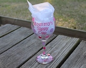 Personalized Wine Glass / Mommy's Sippy Cup