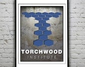 Torchwood Institute Doctor Who Sci-fi scifi Art Print Poster 8 X 10 Original British UK