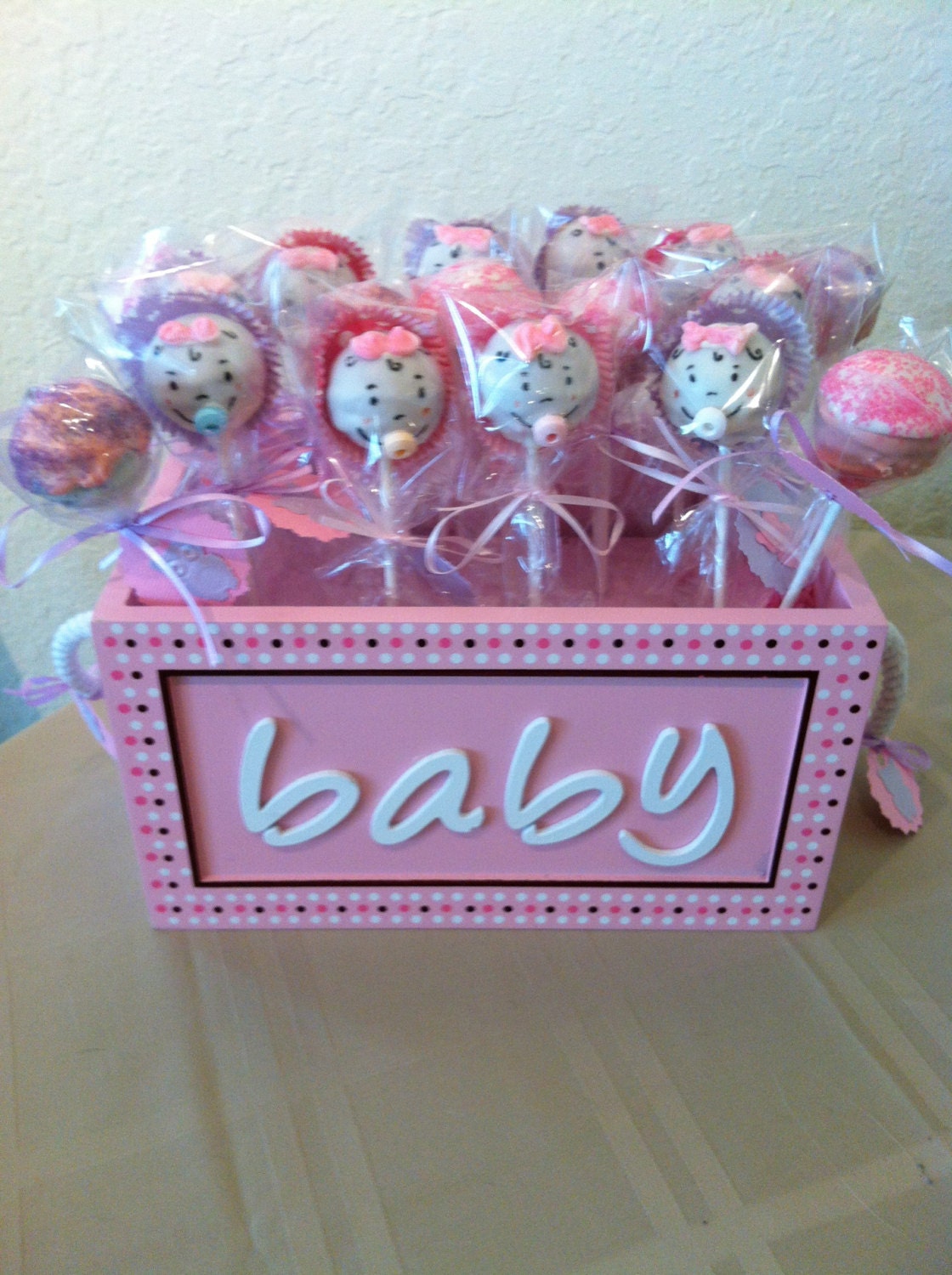 Baby Shower Cake Pops
