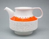 Funky vintage bisque porcelain creamer by Thomas, Rosenthal Group