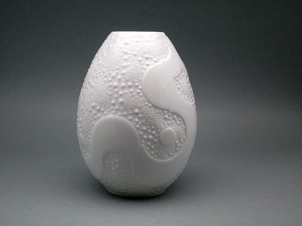 Retro porcelain vase by Alka Kaiser (Bavaria, Germany)