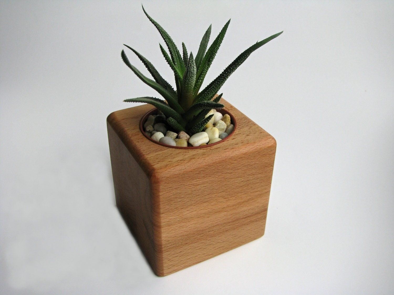 Handmade Wooden Flower pot BEECH wood Succulent grow pots Natural wood Outdoor Garden Pot Wedding gift Solid wood Woodworks Ecological wood