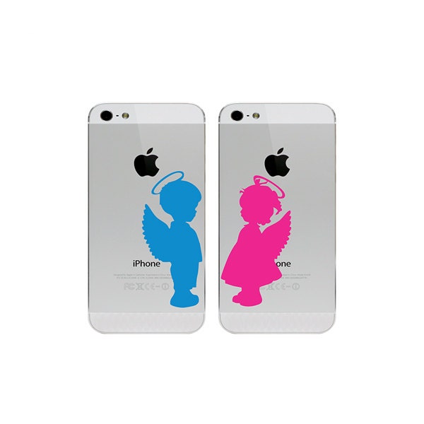 Romantic Vinyl Decal / Sticker to fit all iPhone models and most other smart phones - Custom sizes available - precision die cut romance