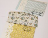 Honey bee theme stationery- vintage style envelopes