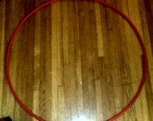 Single Hoop- Solid (One) Color Super Grip Polypro-- Coil Down Collapsible-- Hula Hoop- CUSTOMIZE SIZE & COLOR