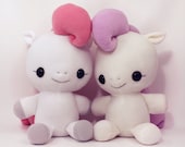 Plushie Sewing Pattern PDF Cute Soft Plush Toy - Hana Baby Pony Cuddly Stuffed Animal 18"