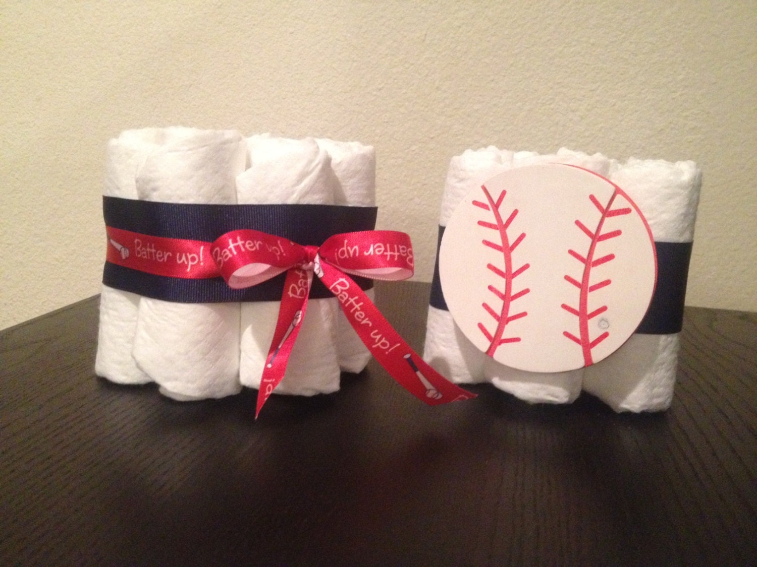 Diaper Cake Centerpieces - Set of 4