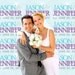 Wedding Backdrop NEWLYWEDS NAMES 7Ft X 6ft Feet Large Vinyl Backdrop for Events Weddings Photo Prop Silver Anniversary