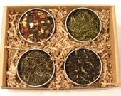Flavored Green & Black Premium Loose Leaf Tea Gift Box Collection