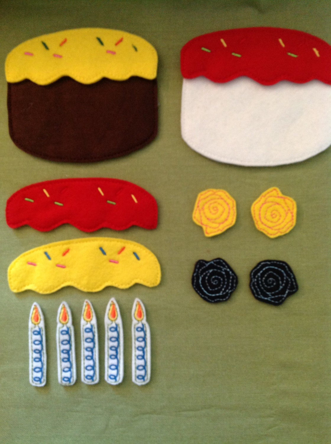 Felt Cake Play Board