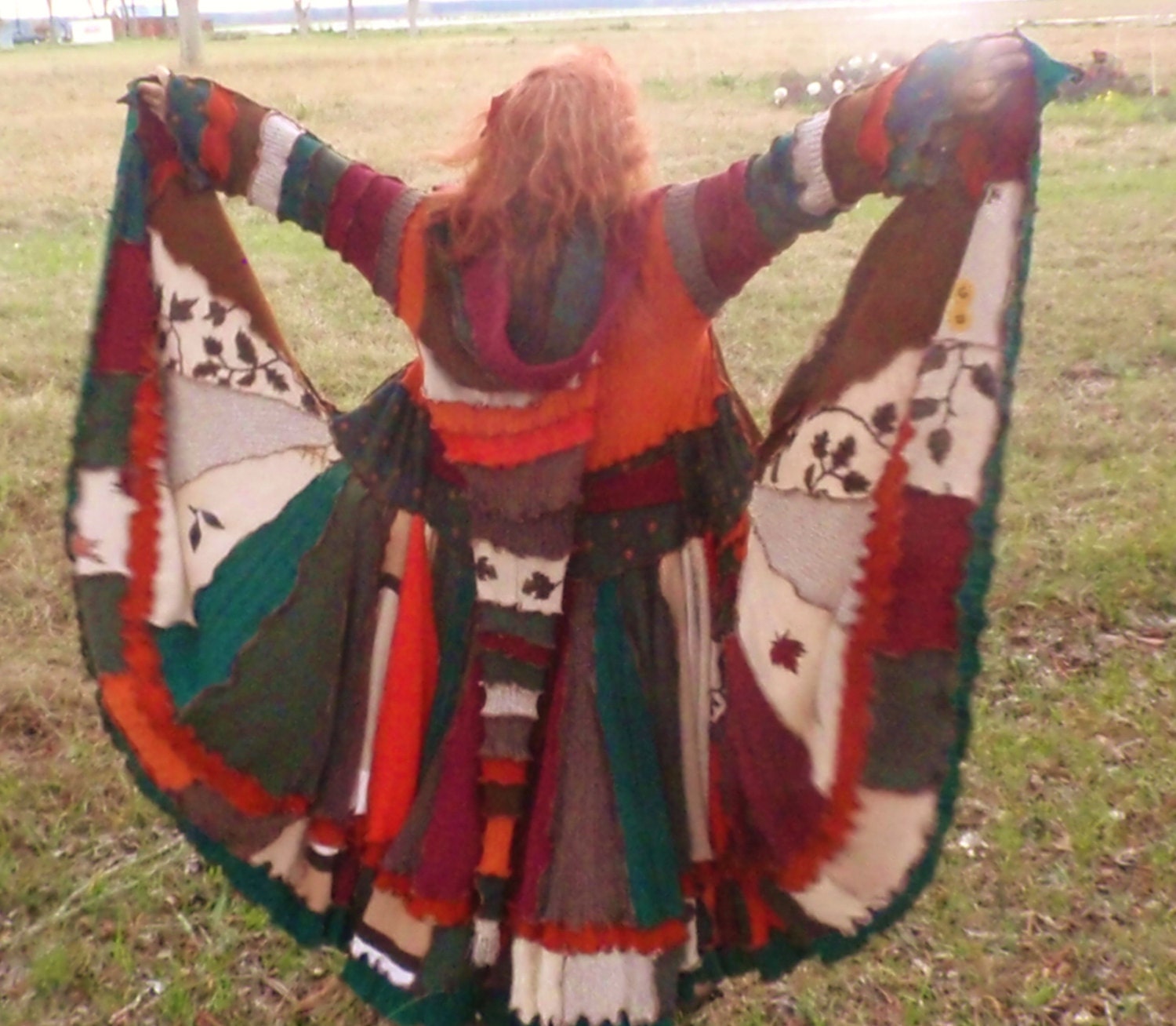 DEPOSIT ONLY Custom Made Upcycled Sweater Coat All Sizes & Styles Women and Men