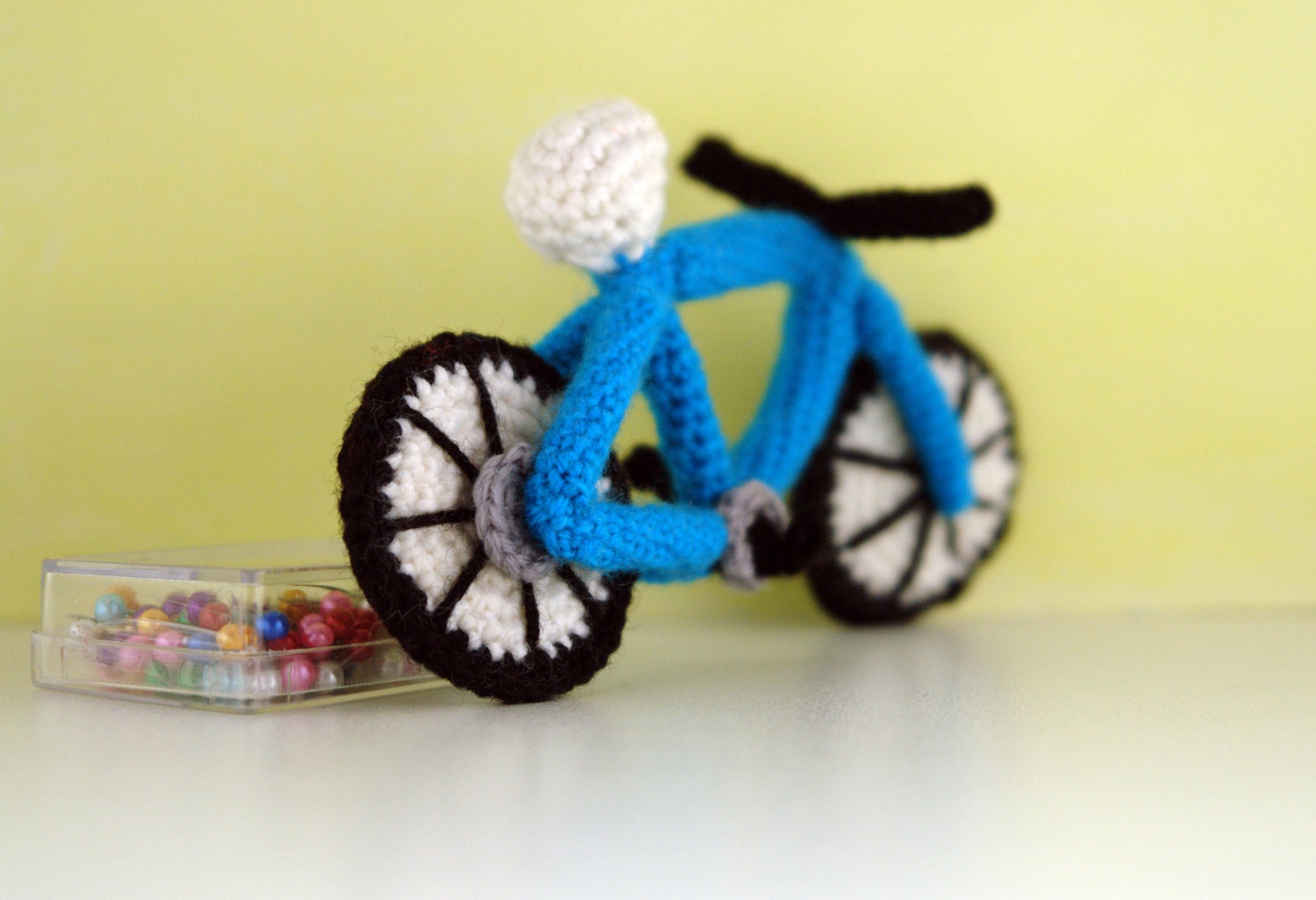 Crochet pattern: amigurumi bike / amigurumi pattern for bicycle / miniature bike crochet pattern