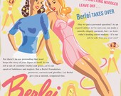 A saucy retro print of Berlei underwear from a 1950s ad