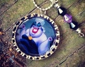Ursula Inspired Bottle Cap Necklace