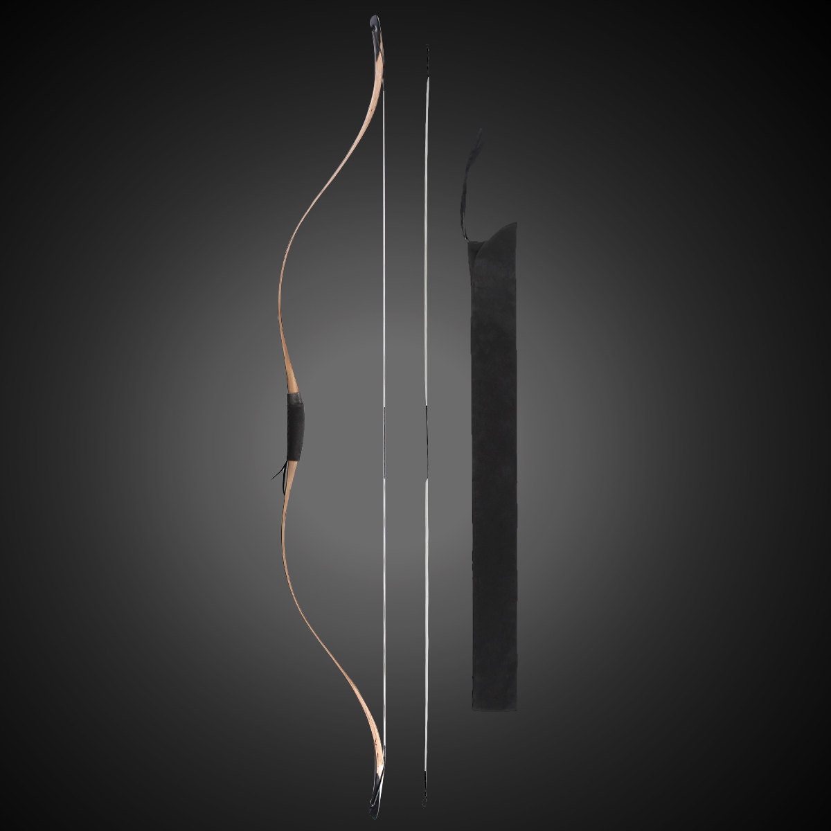 Perfect Archery Maple Laminated Hunting Longbow Recurve Horsebow 10-55 LBS CH7 New Bow Hot Sale