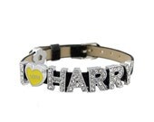 DIY 1D I love  1D  Harry Niall Chain Heart Crystals Letter Beautiful Bracelet Liam
