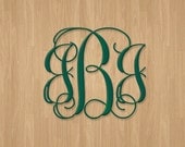 Wood Door Wreath Monogram - you pick the monogram and color - free preview of wood monogram initial sign