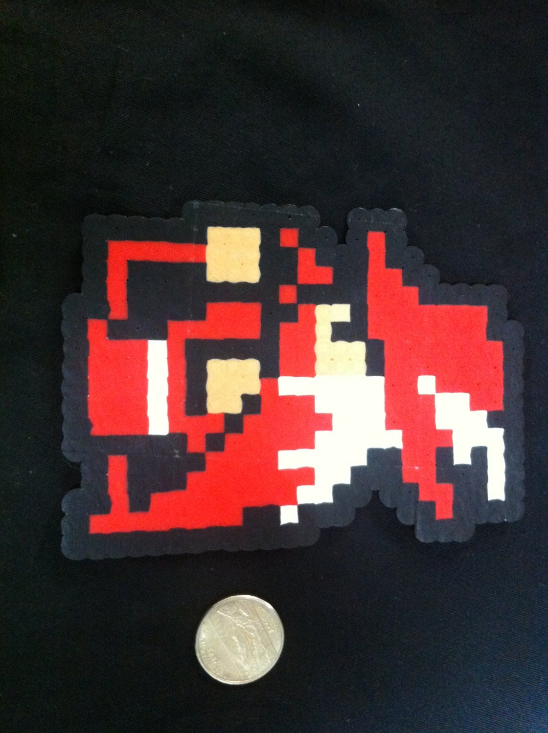 Final Fantasy Red Mage Pixel Art Bead Sprite