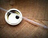 Mason Jar Tumbler Lid with Reusable Straw In Package Hillbilly SippyCup Redneck Wine Glass