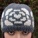 Portal Companion Cube Knit Beanie Hat - Dark Grey