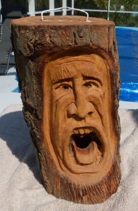 Unique Hand Carved Birdhouses
