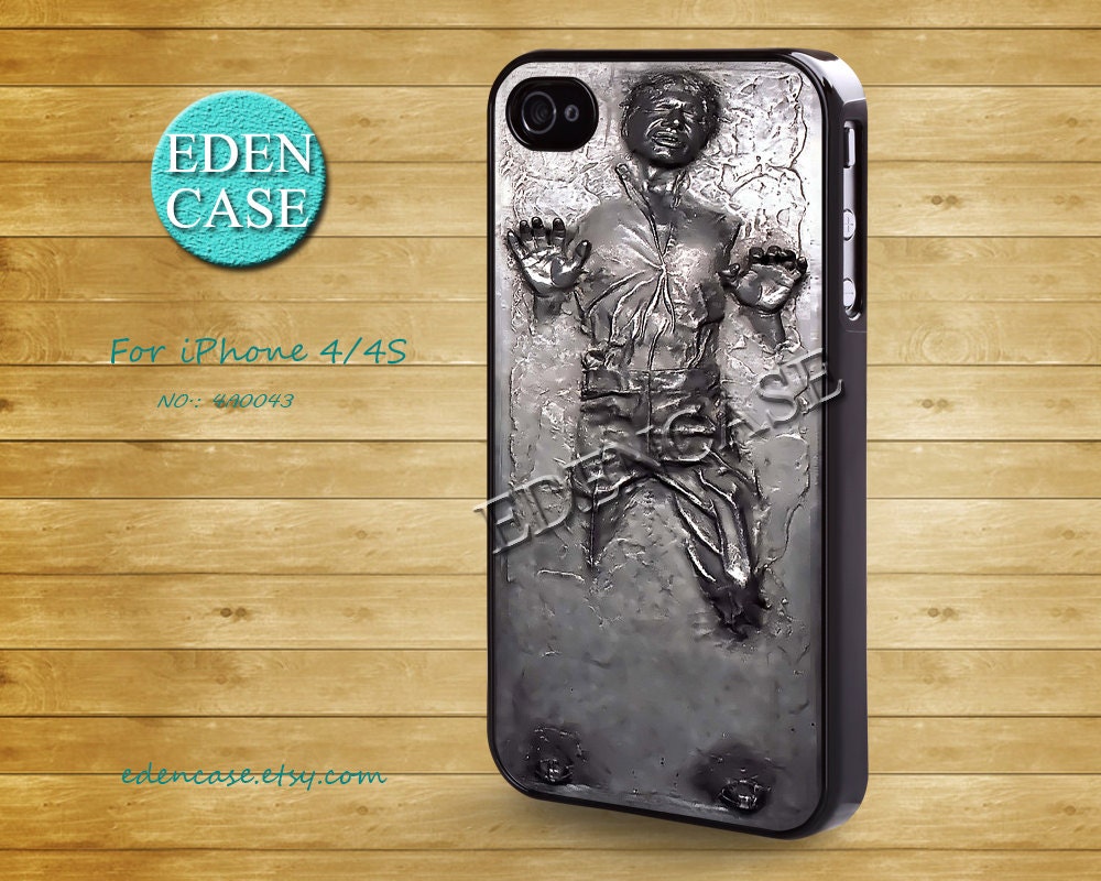 iPhone 4 Case, iphone 4S Case, Han Solo in Carbonite, Cool, Plastic Phone Cases, Case for iPhone  -- 4A0034