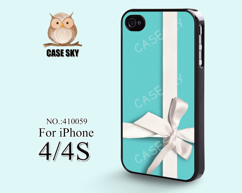 iPhone 4 Case, iPhone 4S Case, Tiffany Bule Box, Best, Plastic Phone Cases, iPhone Case, Case for iPhone -410059
