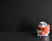 Harry Potter // Snowy Owl Hedwig (Handmade clay sculpture)