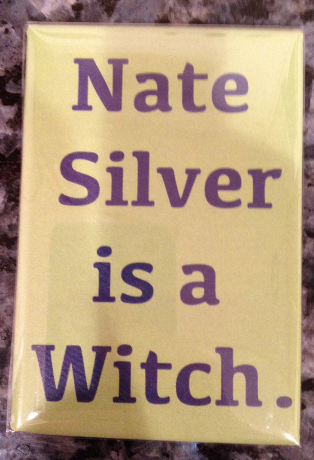 Nate Silver is a Witch Fridge Magnet