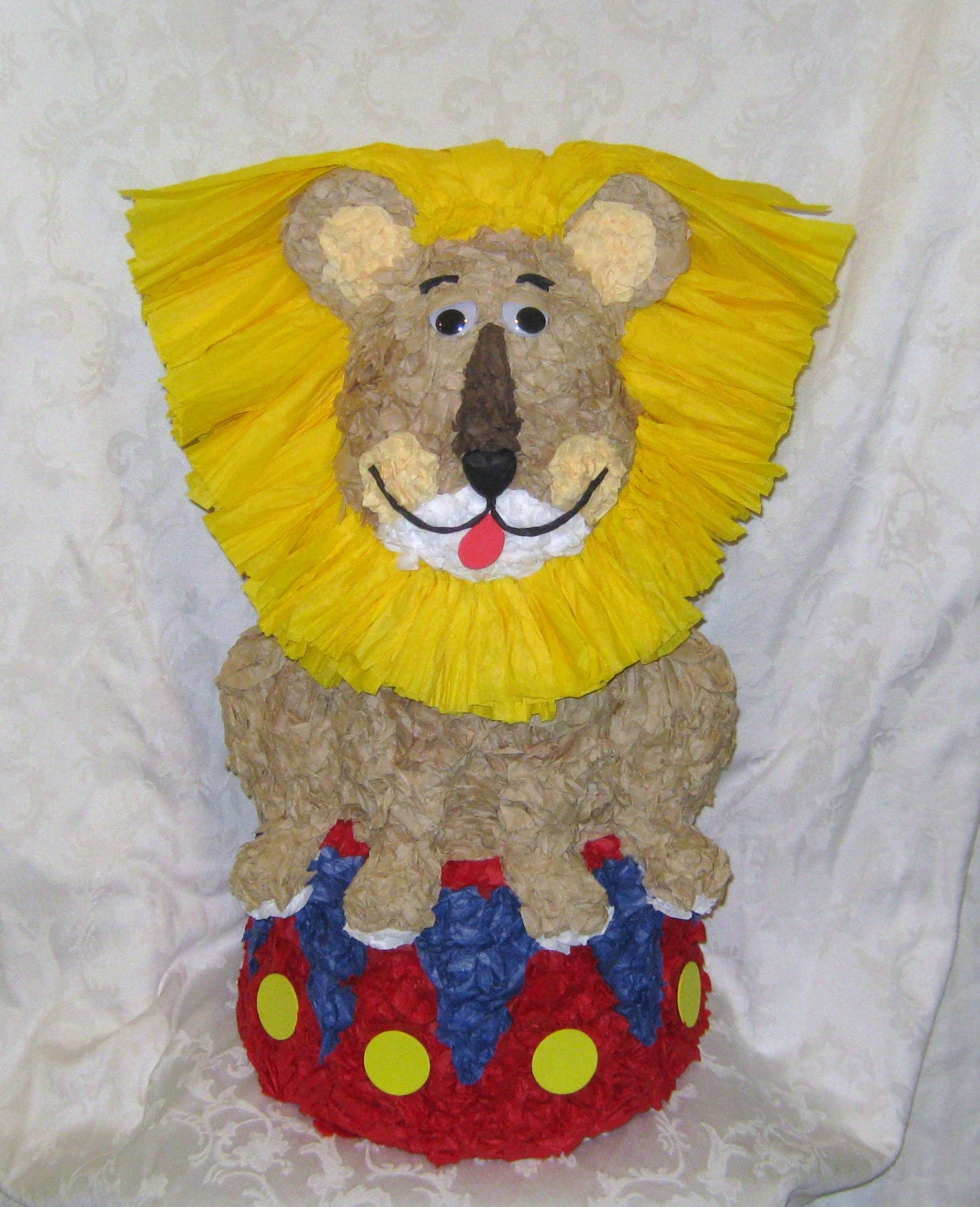 Leo the Circus Lion Pinata - MADE TO ORDER